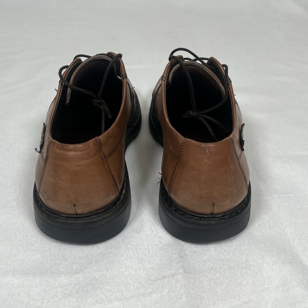 Mephisto Marlon Air Brown Goodyear Welt Pebbled Leather Oxford Shoes Men's Sz 10 - Picture 4 of 8